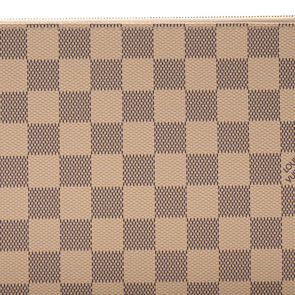Louis Vuitton Damier Azur Neverfull MM GM Pochette 7 of 9