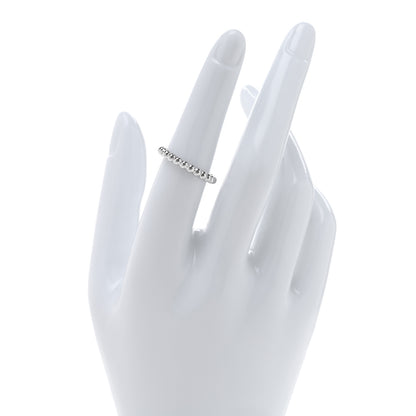 Van Cleef & Arpels 18K White Gold Medium Perlee Ring 53 6.5 2 of 5