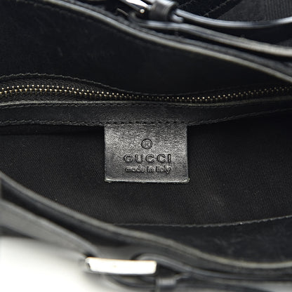 Gucci Monogram Small Bucket Tote Black 6 of 23