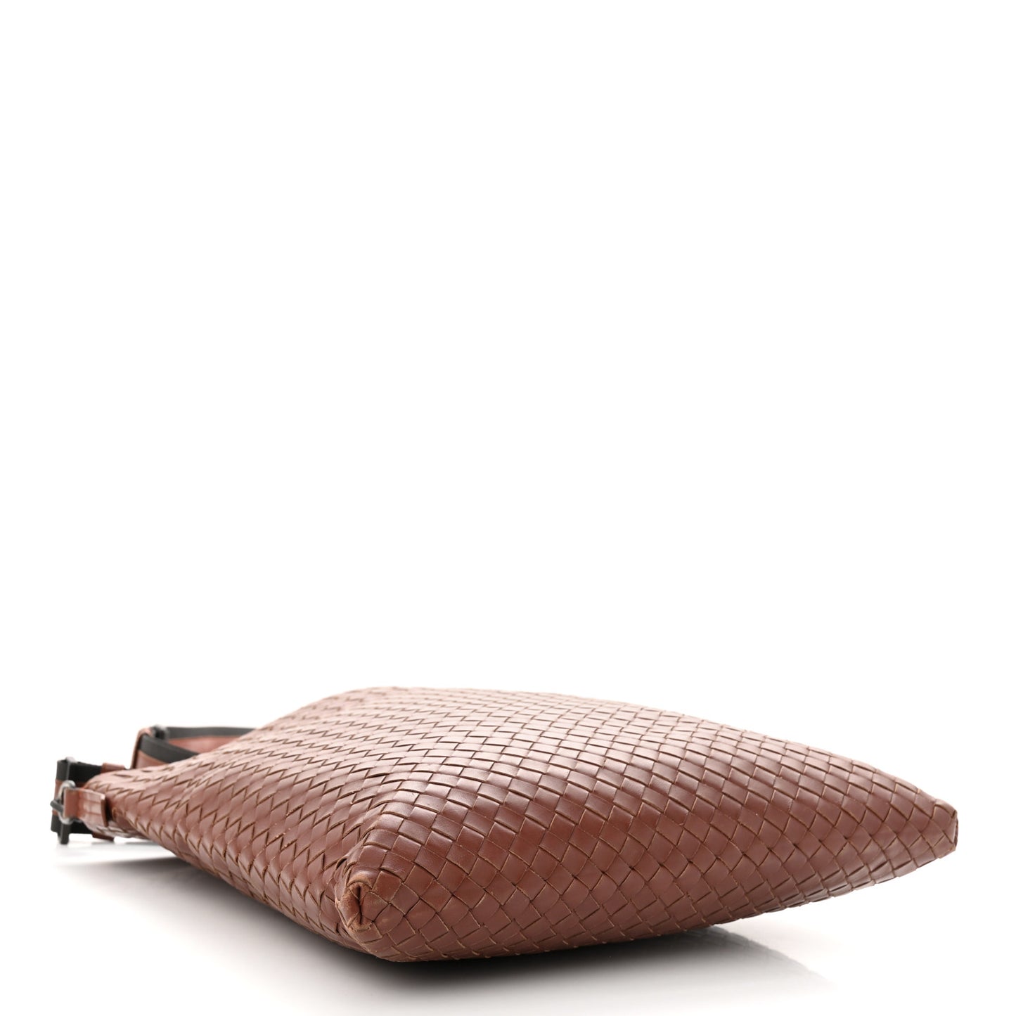 Nappa Intrecciato VN Crossbody Messenger Bag Rust
