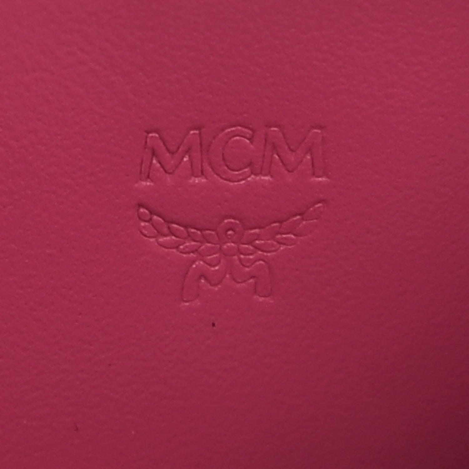 MCM Visetos Rabbit Key Pouch Cognac 6 of 9