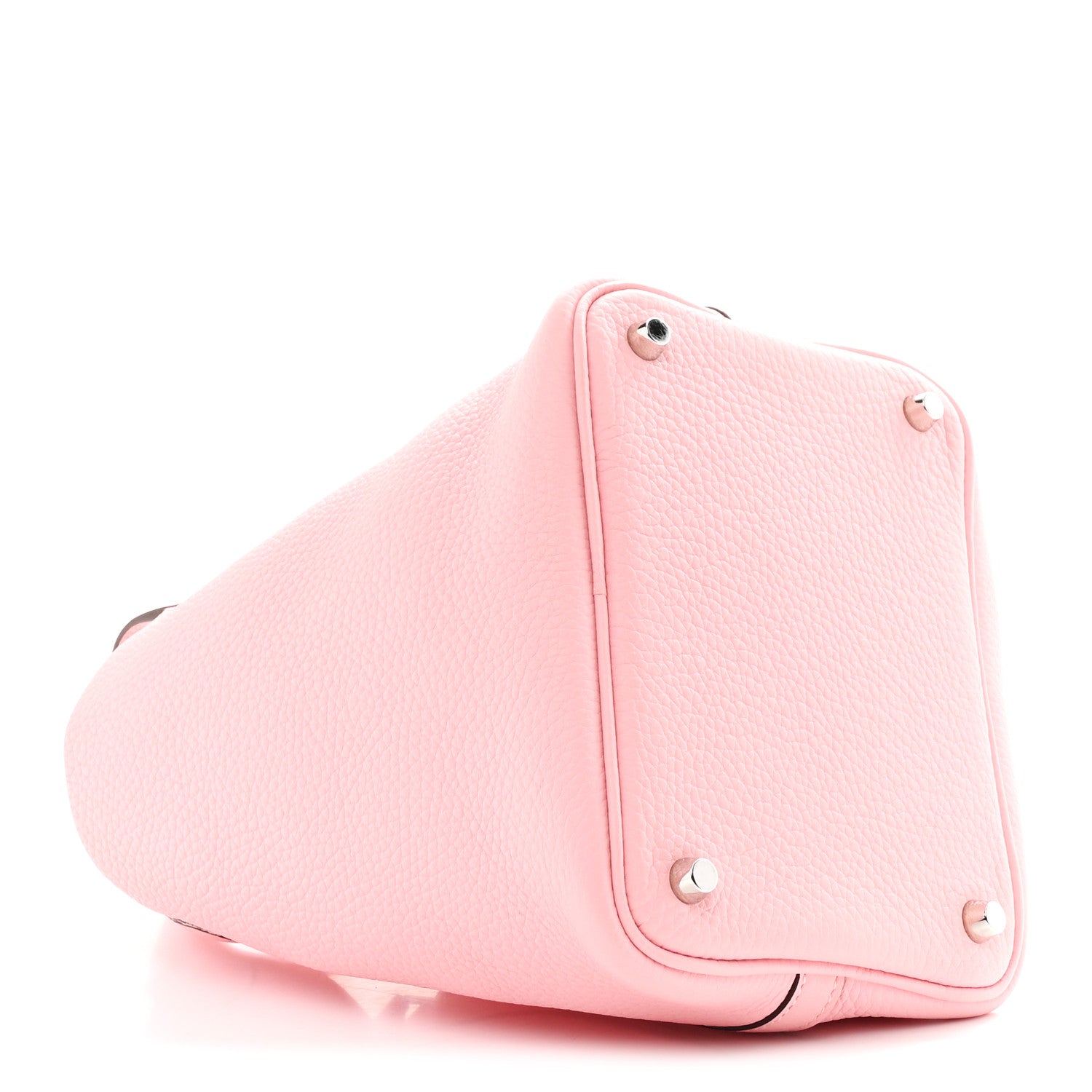 Hermes Taurillon Clemence Picotin Lock 18 PM Rose Sakura 4 of 11