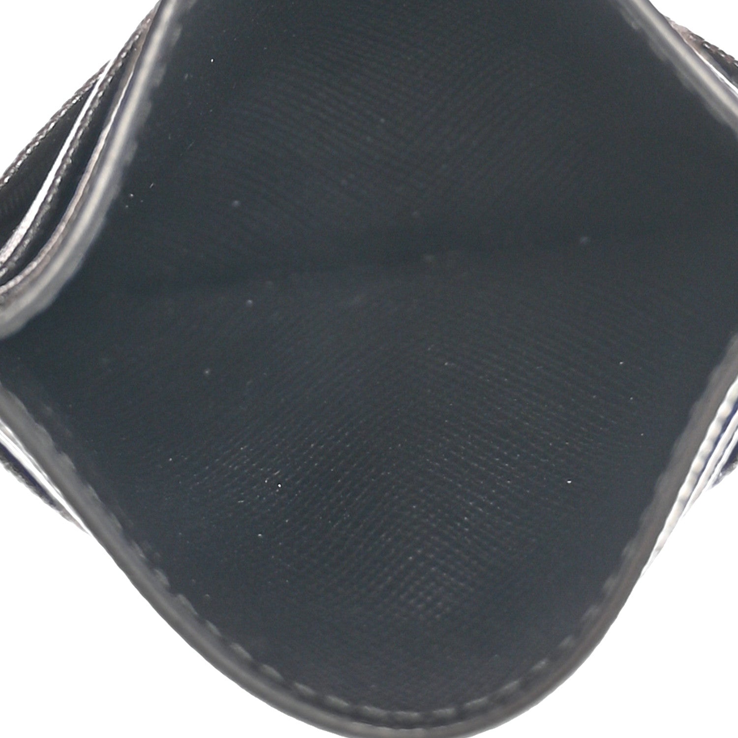 Prada Saffiano Metal Card Holder Black 5 of 11