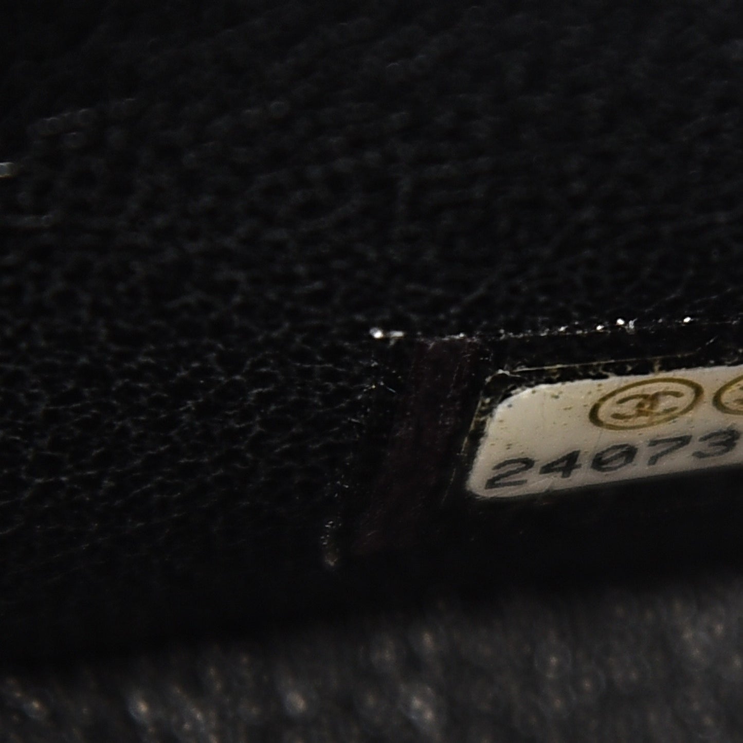 Lambskin Quilted Mini Square Flap Black