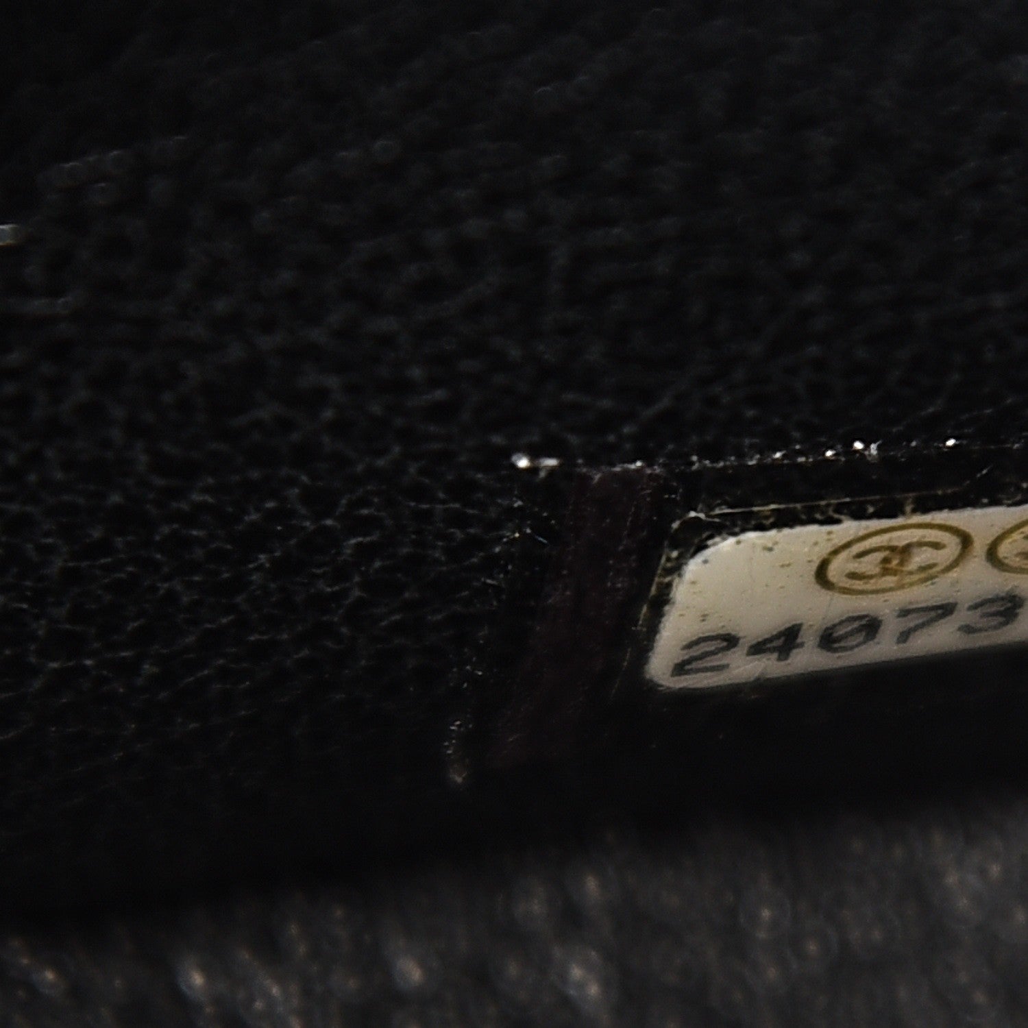 Chanel Lambskin Quilted Mini Square Flap Black 7 of 8
