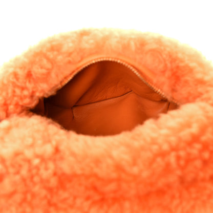 Bottega Veneta Shearling Mini Jodie Light Orange 5 of 11