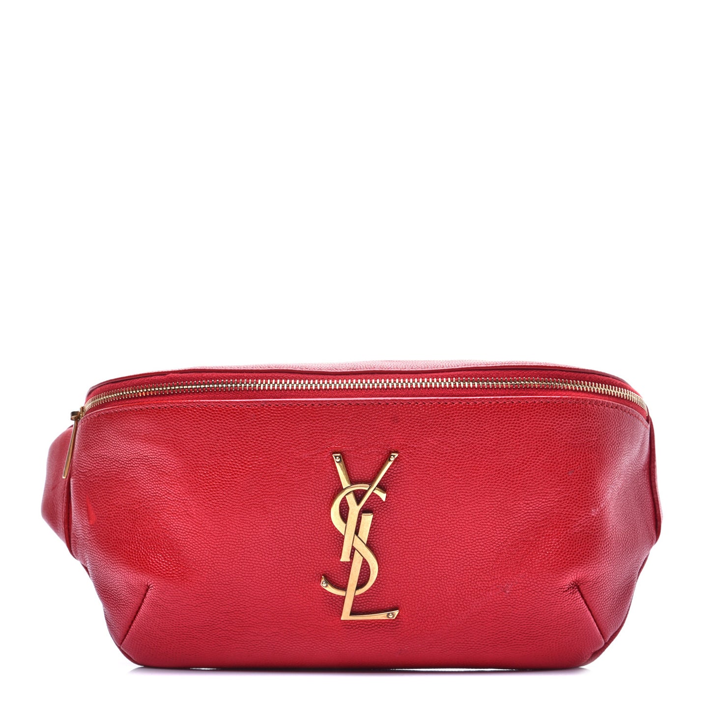 Grain De Poudre Monogram Belt Bag Rouge Eros