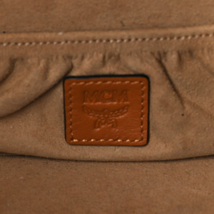 MCM Visetos Vanity Case Cognac 6 of 9