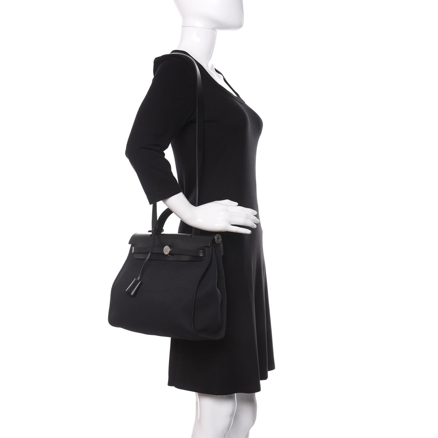 Military Toile Vache Hunter Herbag Zip PM 31 Black