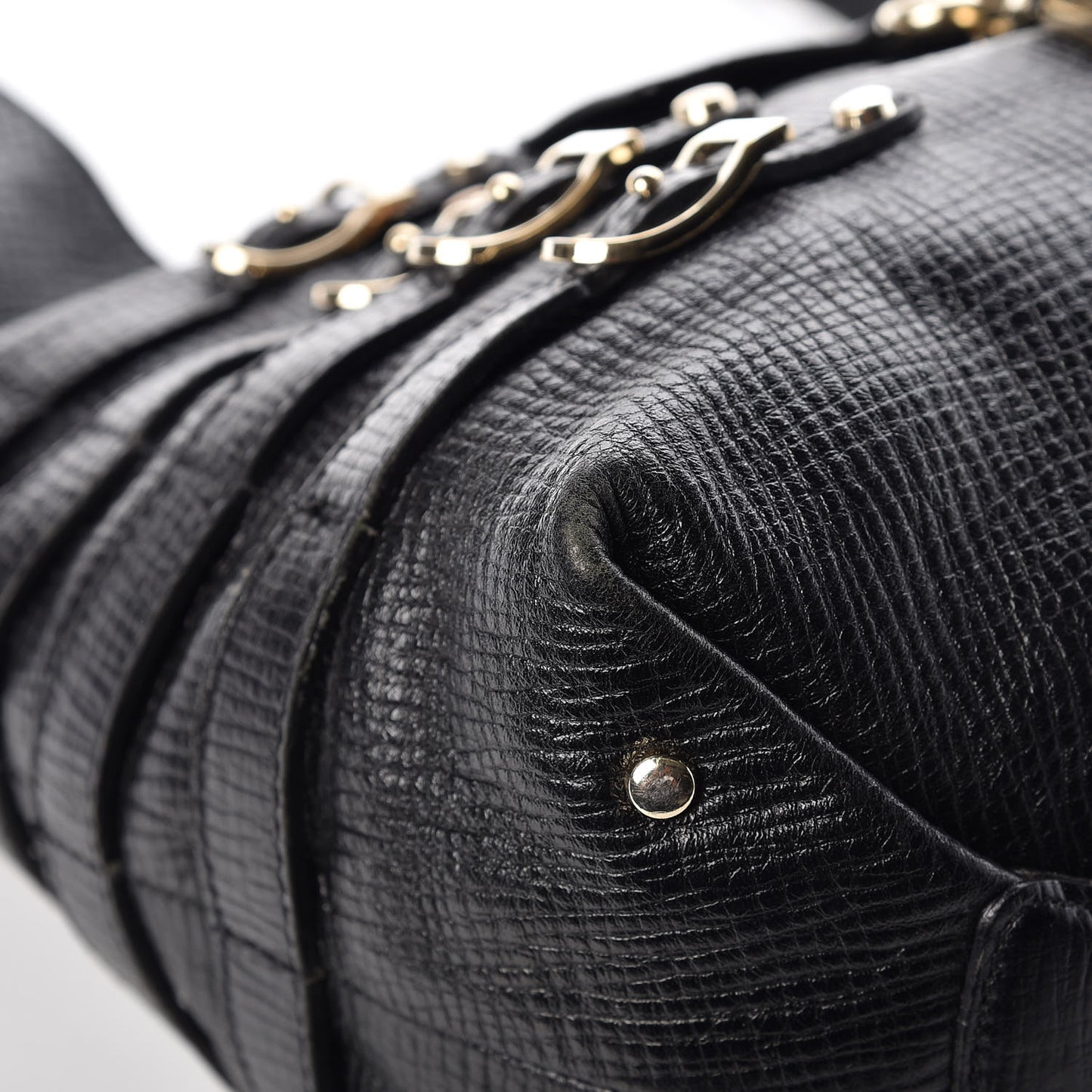 Calfskin Bardia Hobo Black