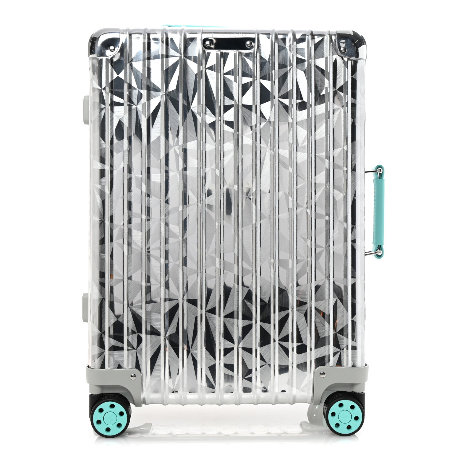 Rimowa X TIFFANY Aluminum Classic Cabin Luggage Silver 1 of 8