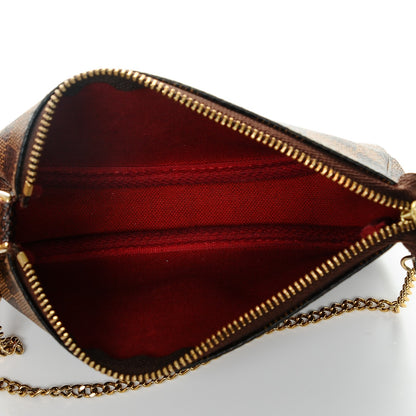 Louis Vuitton Damier Ebene Mini Pochette Accessories 6 of 6