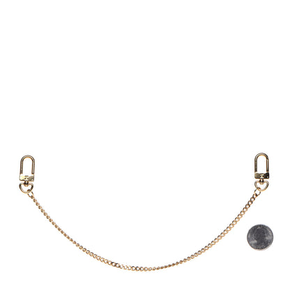 Louis Vuitton XL Pochette Extender Key Ring Chain Gold 2 of 3