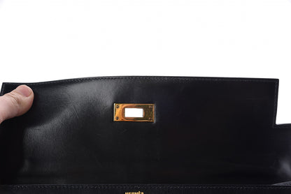 Hermes Box Kelly Sellier 32 Black 13 of 41