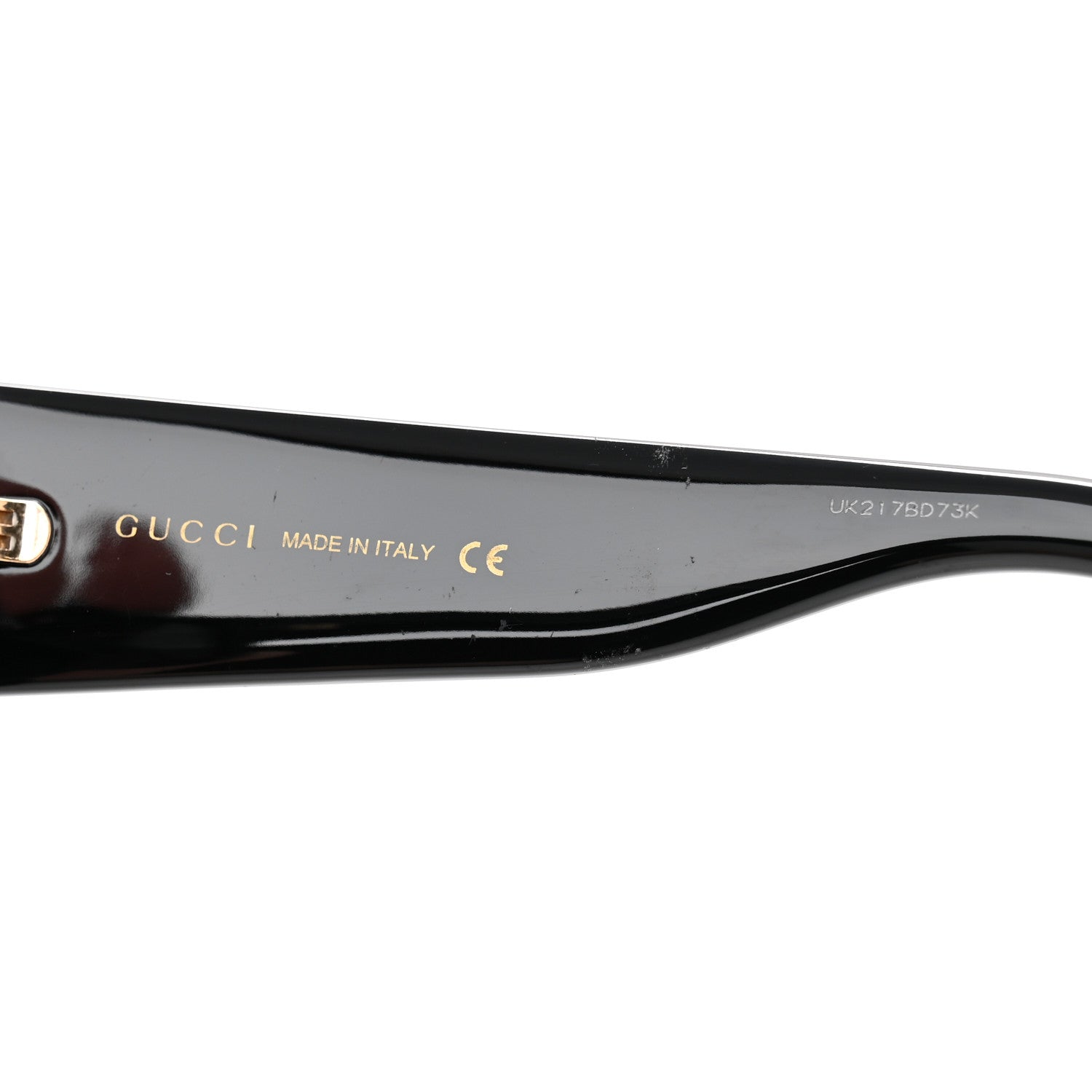 Gucci Acetate Square Frame Sunglasses GG0142SA Black 5 of 10