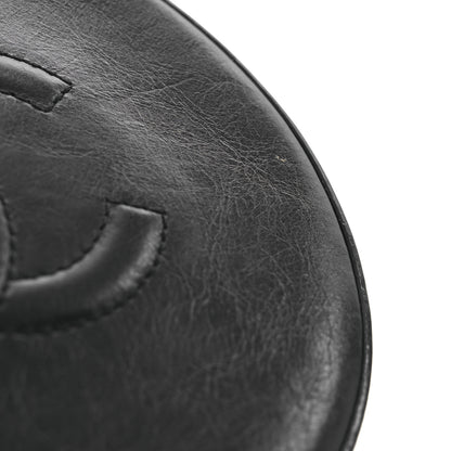Chanel Glazed Calfskin Round As Earth Evening Bag Black 13 of 13