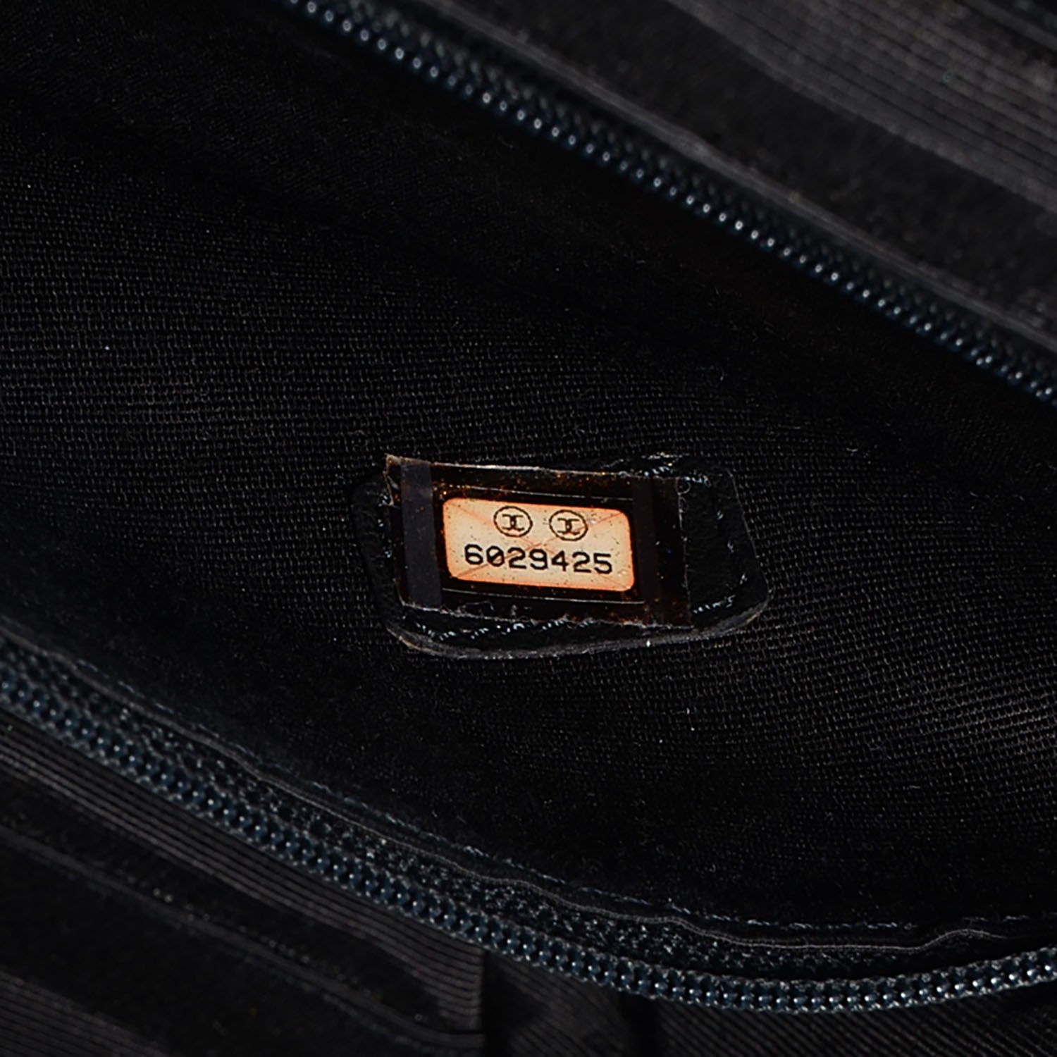 Chanel Lacquered Woven Straw Jumbo Single Flap Black 8 of 8