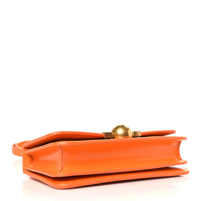 Bottega Veneta Spazzolato Calfskin Classic BV Classic Bag Orange 4 of 8