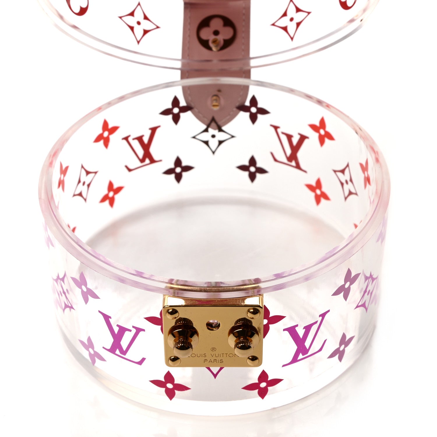 Louis Vuitton Transparent Plexiglass Box Scott Rose Ballerine 5 of 6
