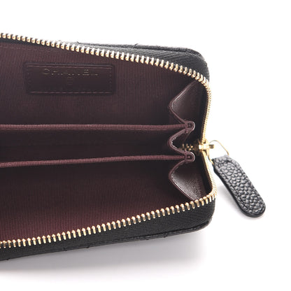 Chanel Caviar Quilted Zip Coin Purse Black 5 of 7