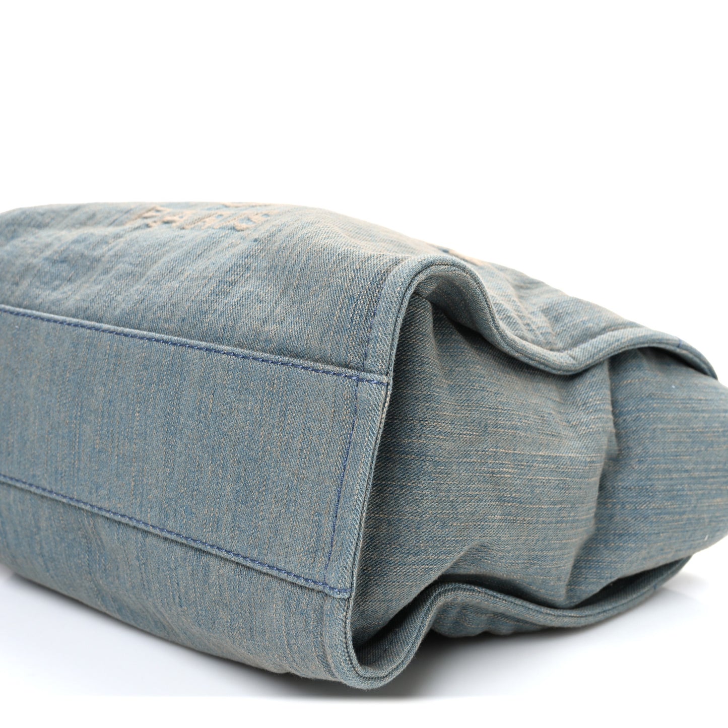 Denim Small Deauville Tote Light Blue