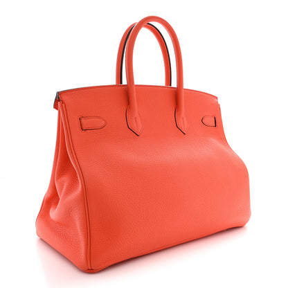 Hermes Togo BIRKIN 35 Feu 3 of 10