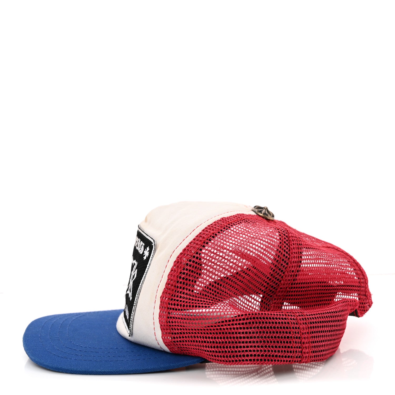 Chrome Hearts Cotton Mesh Trucker Hat Red White Blue 5 of 16