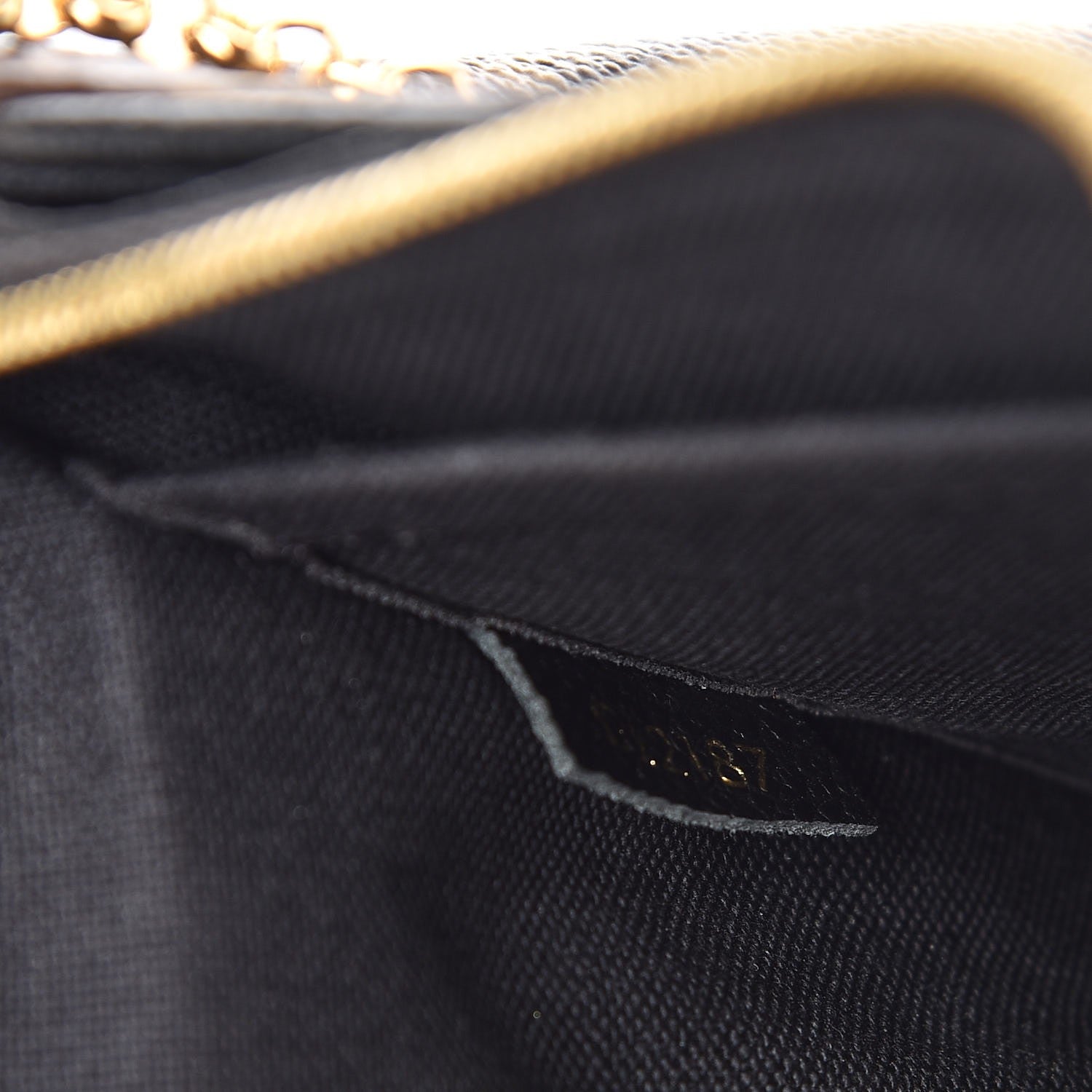 Louis Vuitton Monogram Pallas Clutch Black 7 of 8