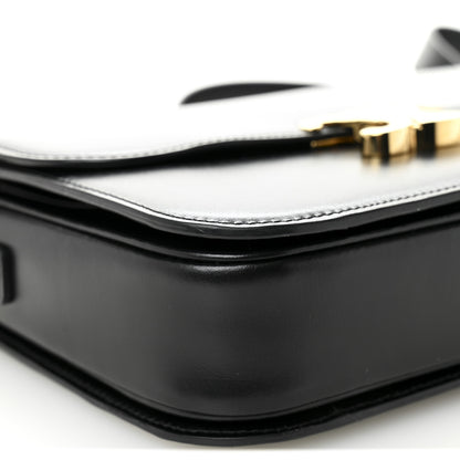 Celine Shiny Calfskin Medium Triomphe Black 9 of 12