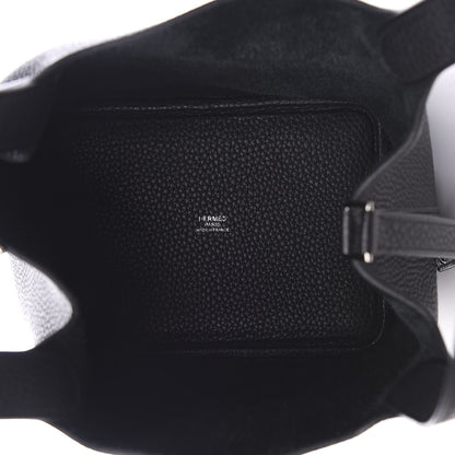 Hermes Taurillon Clemence Picotin Lock 18 PM Black 4 of 9