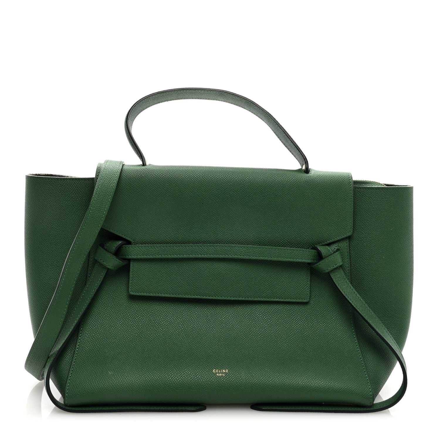 Celine Grained Calfskin Mini Belt Bag Mint 1 of 9
