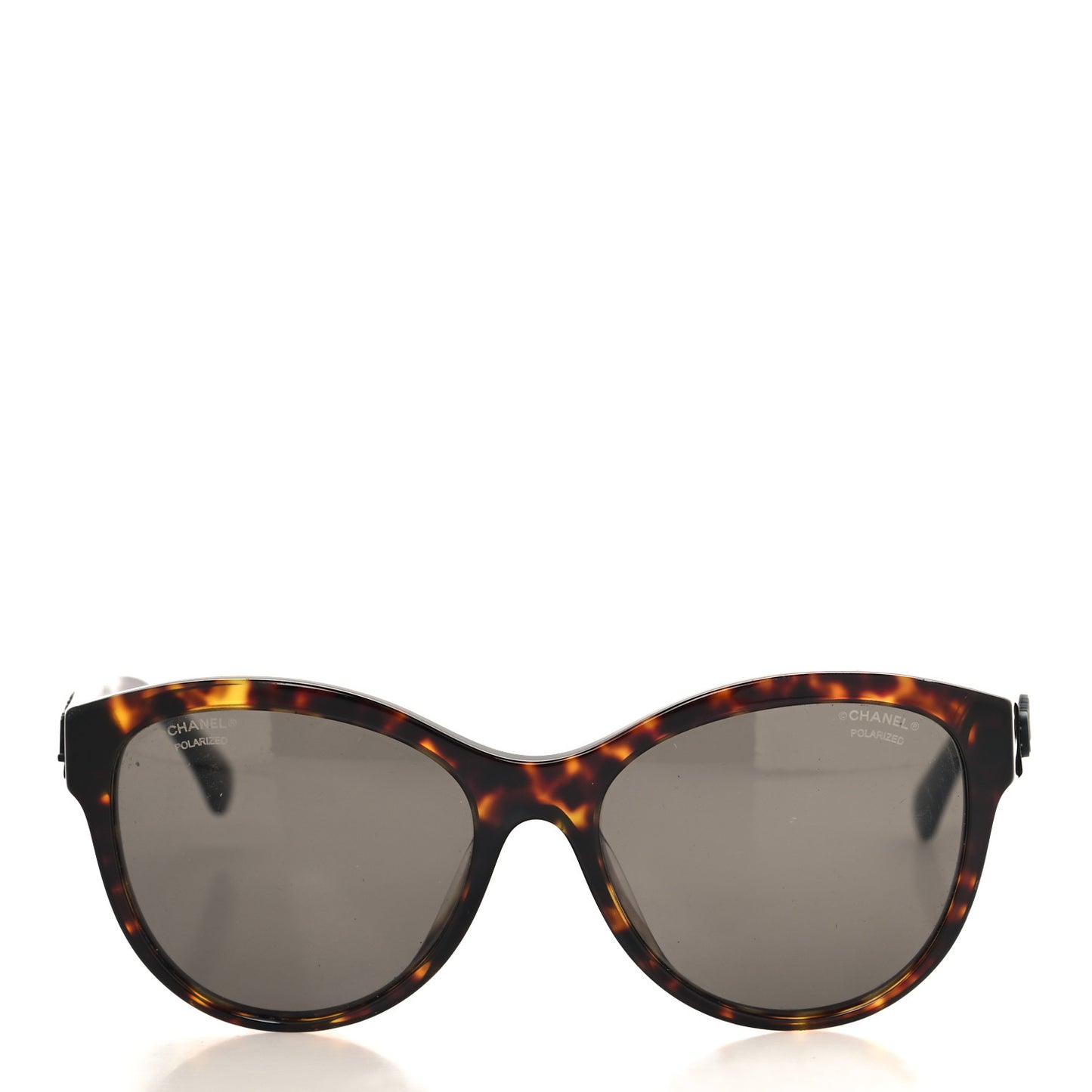 Acetate Pantos Logo Sunglasses 5458 Tortoise Brown