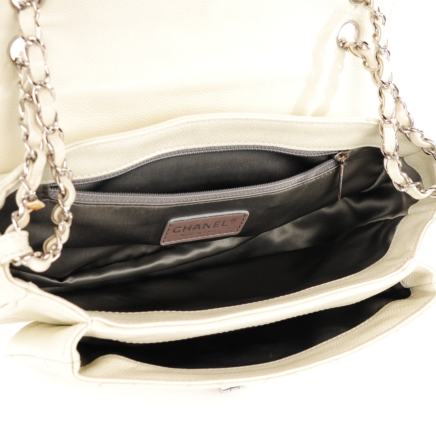 Caviar Pocket In The City Flap Ivory