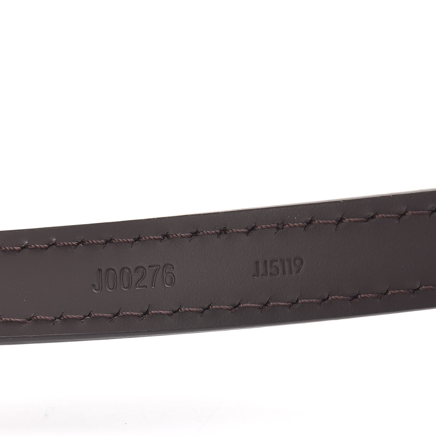 Louis Vuitton Calfskin 16mm Adjustable Shoulder Strap Brown 5 of 6