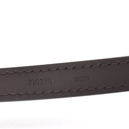 Louis Vuitton Calfskin 16mm Adjustable Shoulder Strap Brown 5 of 6