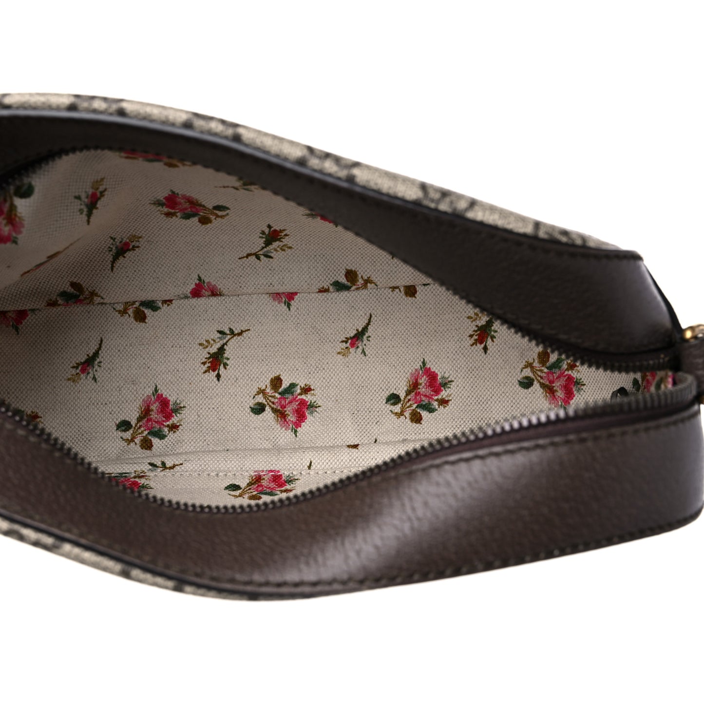 GG Supreme Monogram Web Neo Vintage Shoulder Bag Beige New Acero Crop
