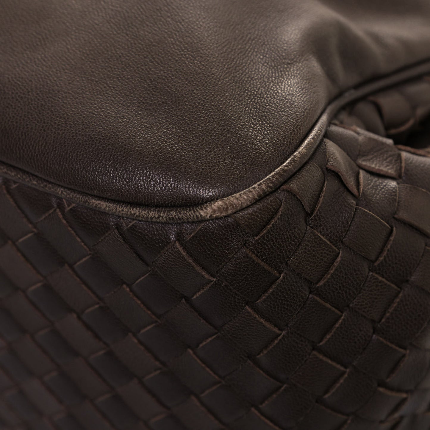 Nappa Intrecciato Napoli Shoulder Bag