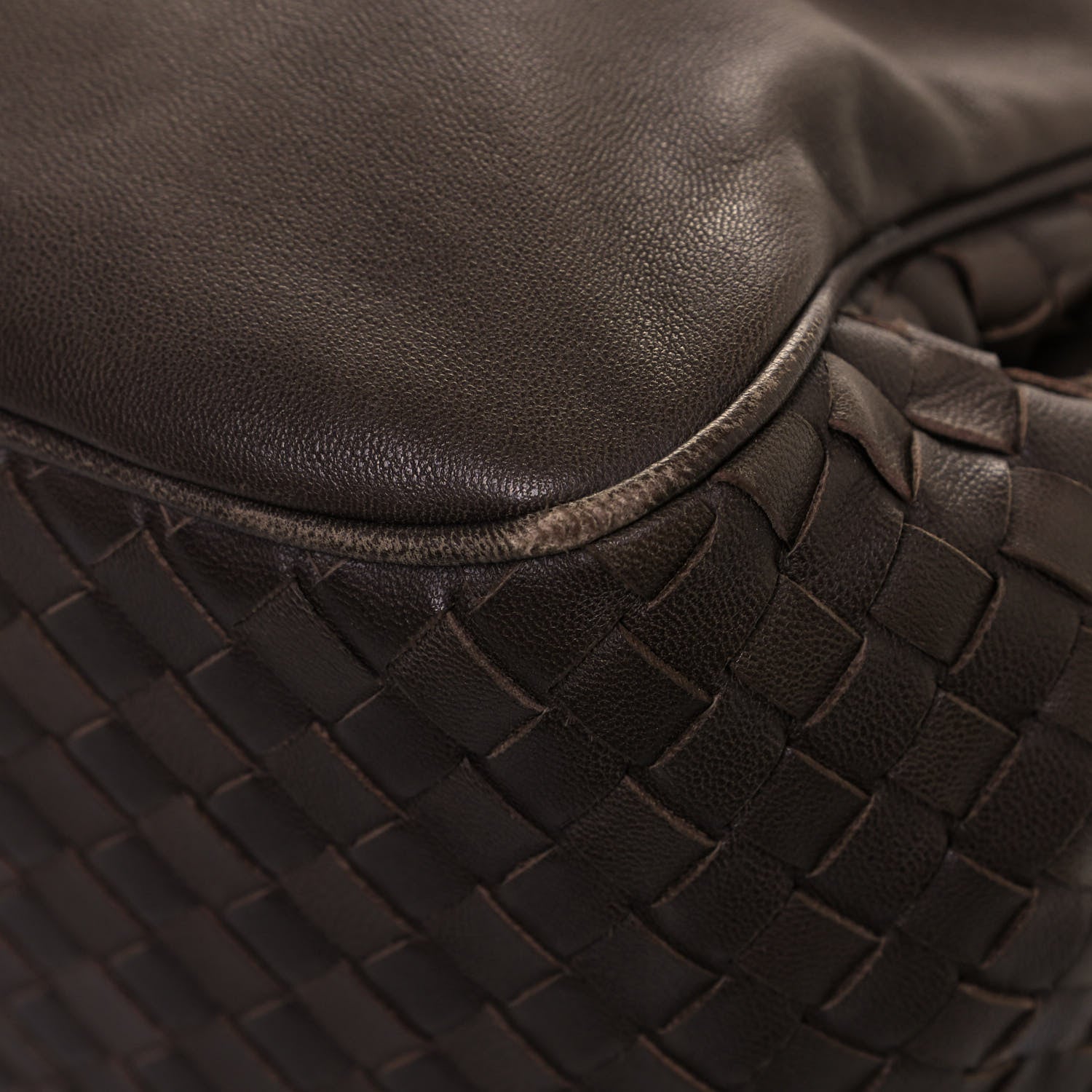 Bottega Veneta Nappa Intrecciato Napoli Shoulder Bag 10 of 17