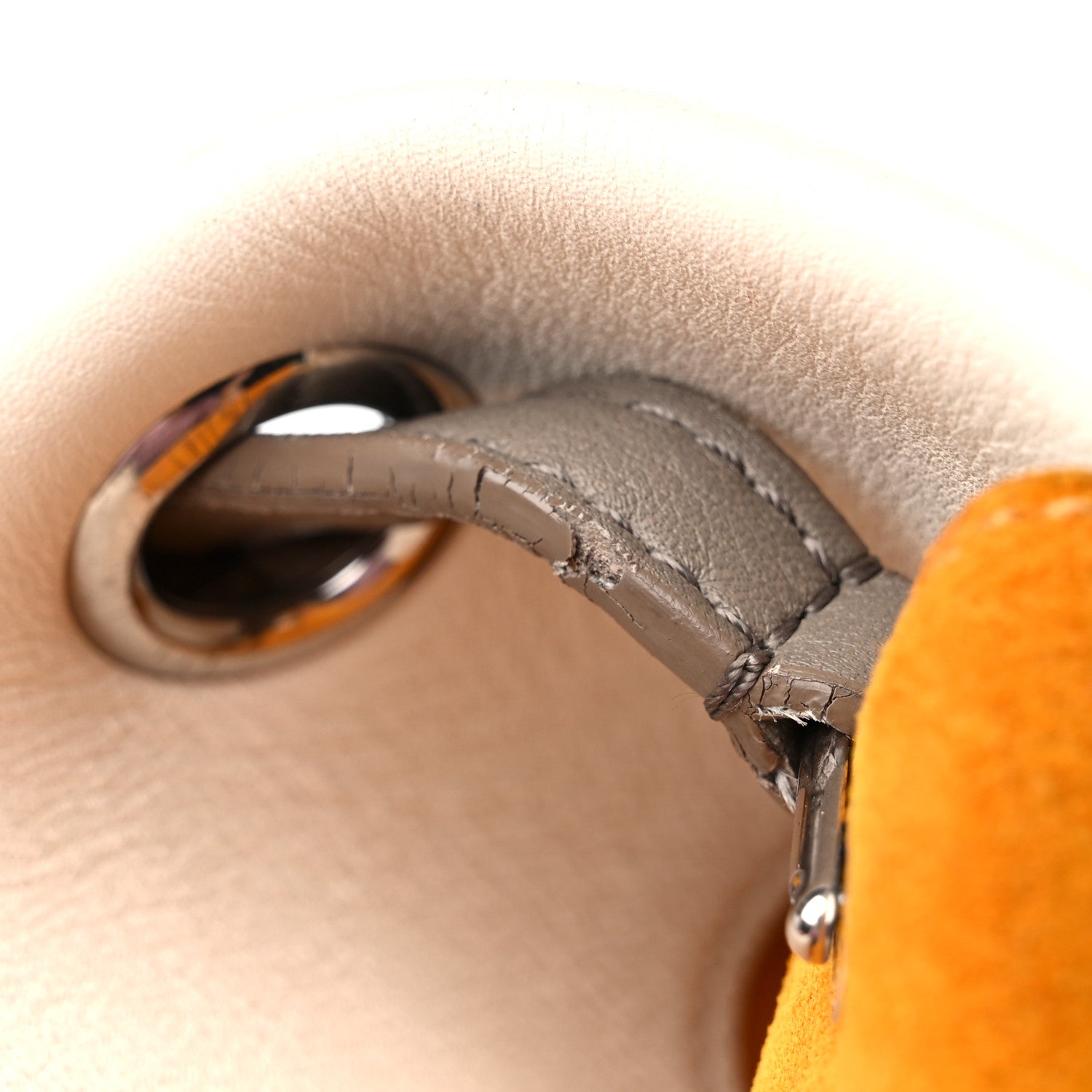 Celine Smooth Calfskin Tri-Color All Soft Shoulder Bag White 19 of 19