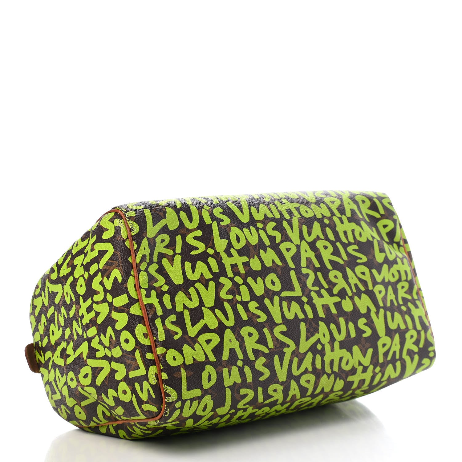 Louis Vuitton Monogram Graffiti Speedy 30 Green 4 of 9