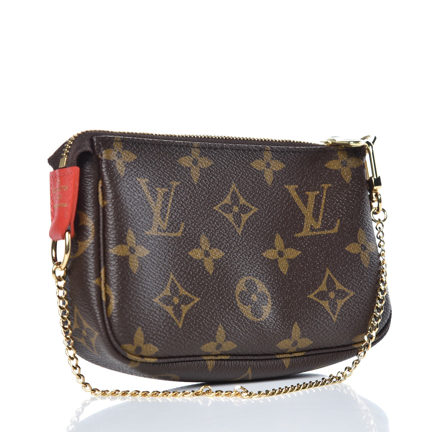 Louis Vuitton Monogram 2018 Christmas Animation Mini Cats Pochette Accessories 3 of 8