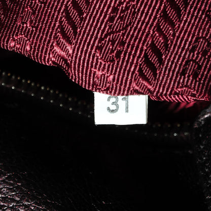 Prada Nappa Mordore Stripes Shoulder Bag Ribes 6 of 10
