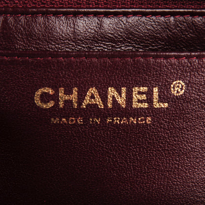 Chanel Lambskin Quilted Jumbo Single Flap Black 7 of 9