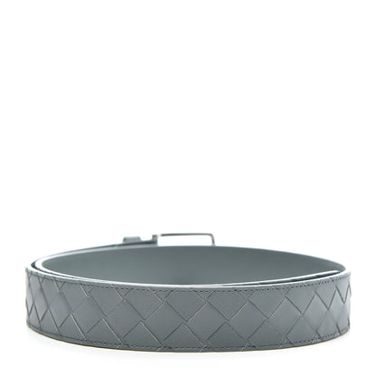 Bottega Veneta Nappa Intrecciato Belt 90 36 Slate 2 of 5