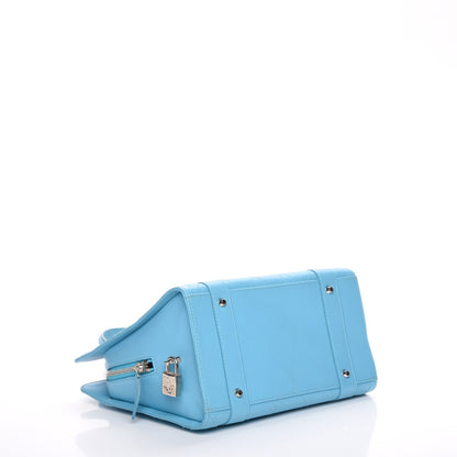 Christian Dior Calfskin Cannage Tote Turquoise 4 of 7