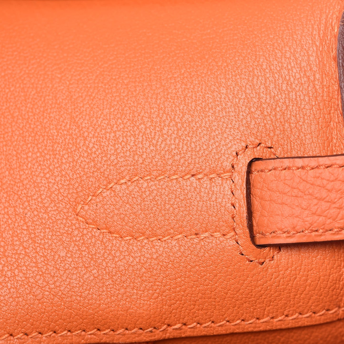 Togo Birkin 35 Orange