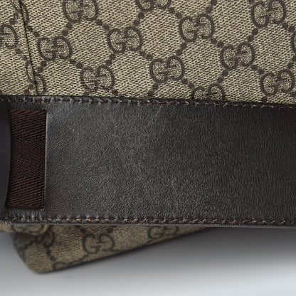Gucci GG Plus Monogram Messenger Diaper Bag Dark Brown 8 of 12