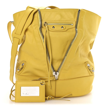 Balenciaga Calfskin Papier Drop Jaune Citronnade 3 of 11
