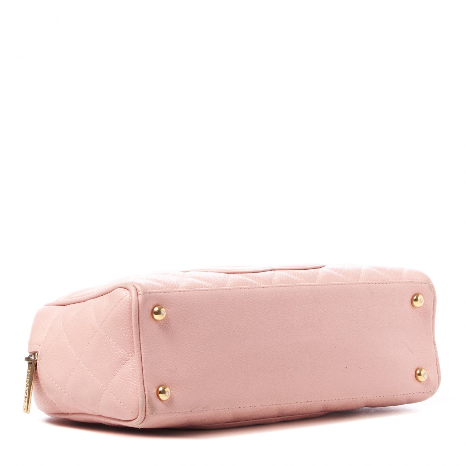 Chanel Caviar Quilted Small Bowler Pink 3 of 11