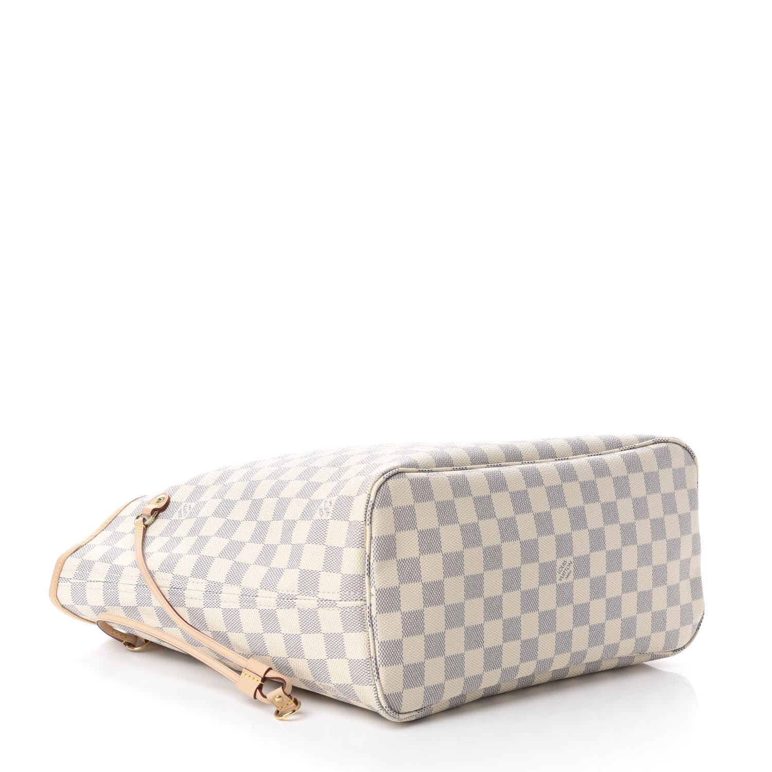 Louis Vuitton Damier Azur Neo Neverfull MM Rose Ballerine 4 of 11